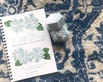 Little Blue Wedding Journal