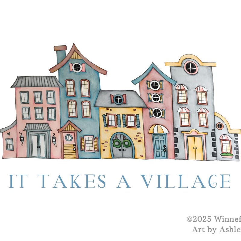 It Takes a Village - Etsy
