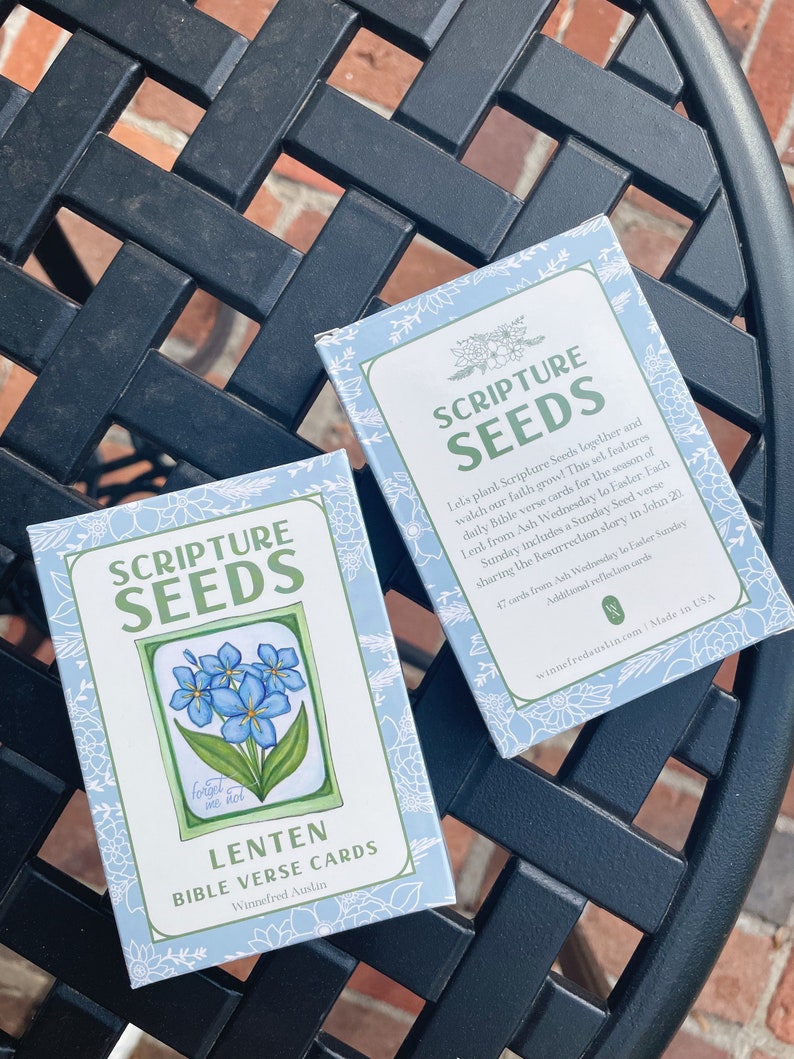 Scripture Seeds Lenten Bible Verse Cards image 7