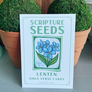 Scripture Seeds Lenten Bible Verse Cards image 5