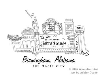 Art Print | Birmingham, Alabama