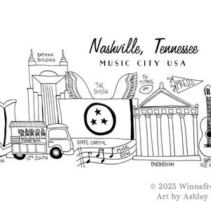 Art Print | Nashville, Tennessee