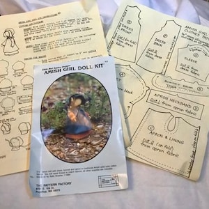 Amish girl doll kit