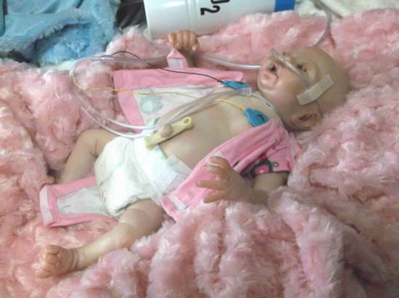 for reborn dolls NICU preemie hospital cannula