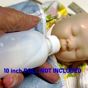 Bottles for vinyl or silicone reborn mini dolls