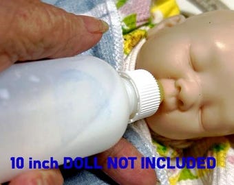 Bottles for vinyl or silicone reborn mini dolls