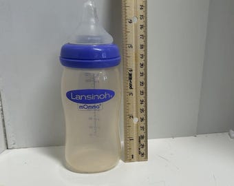 Lansinoh 5 oz verzegelde tepelfles voor rebornpop