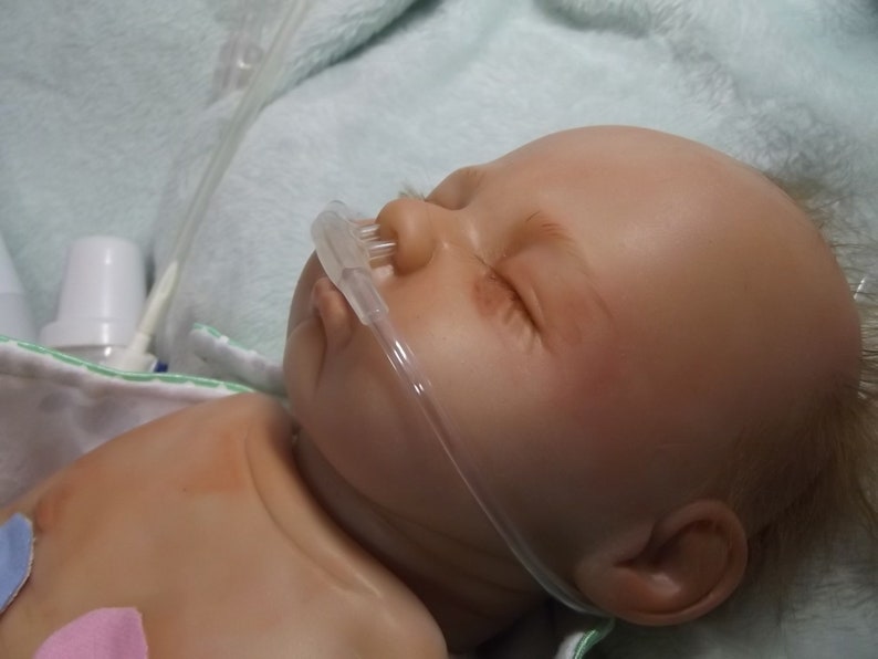 for reborn dolls NICU preemie hospital cannula