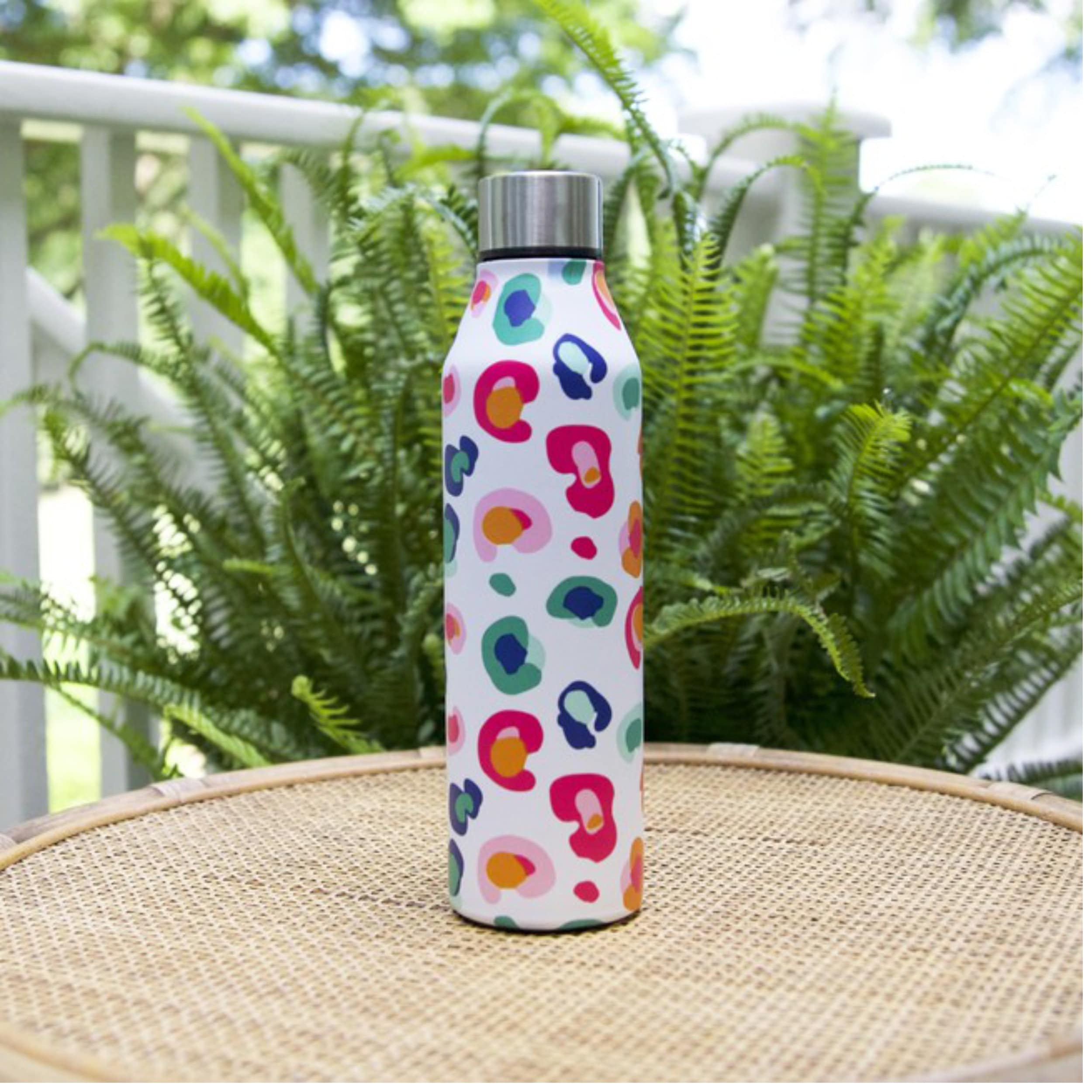 Floral Water Bottle, Floral Stainless Steel Water Bottle