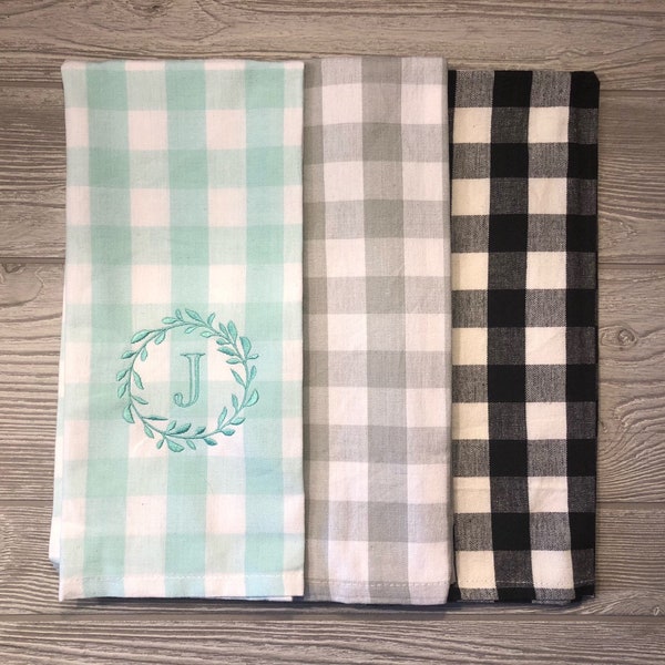 Buffalo Plaid Kitchen Decor Etsy