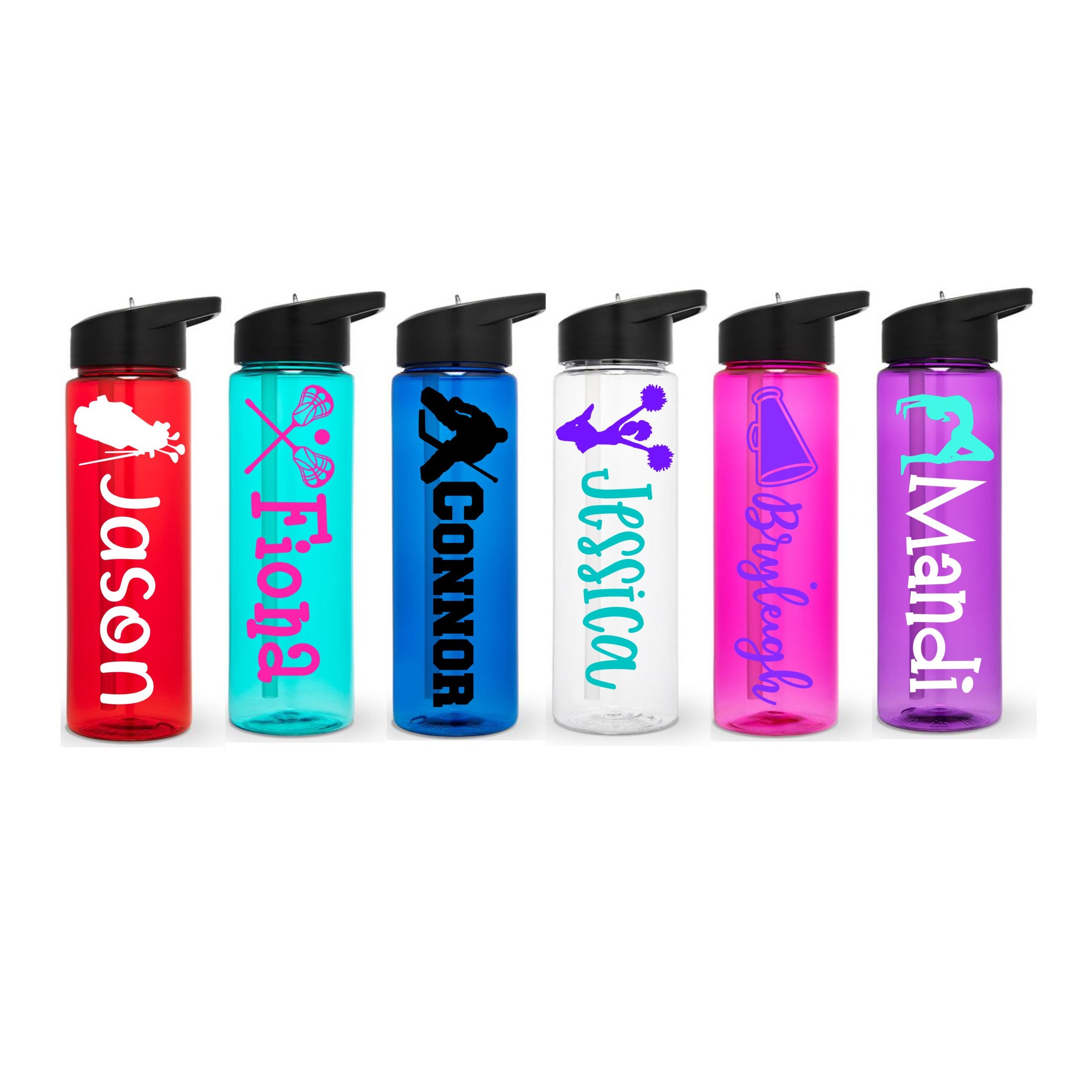 Sports Water Bottle Personalized Sports Bottle Team Sports Water