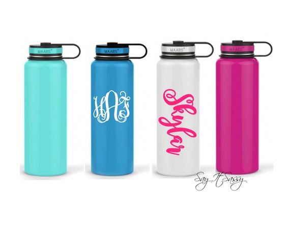 personalized water bottle stainless