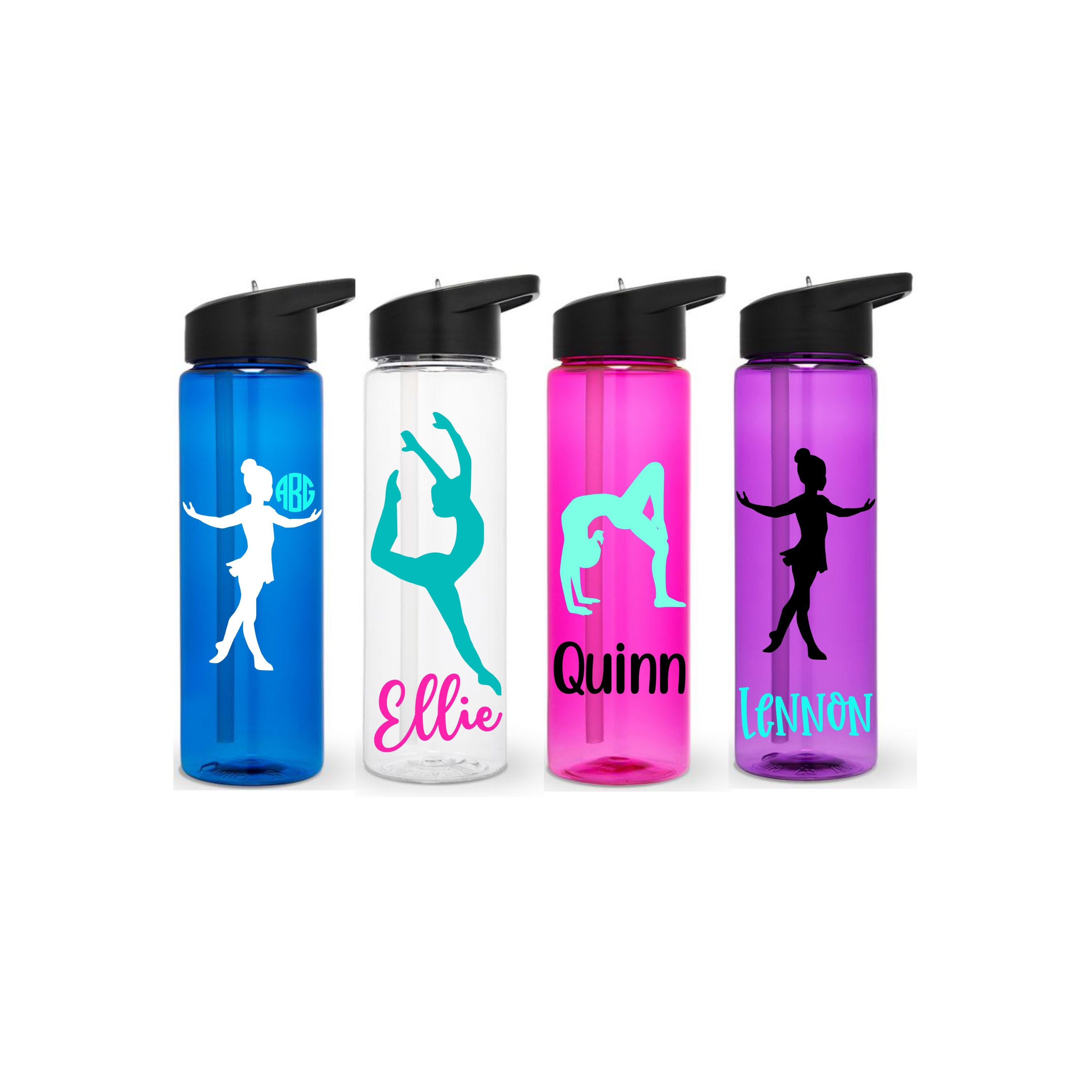 dare. dream. dance. Stainless Steel Water Bottle — Dance 10