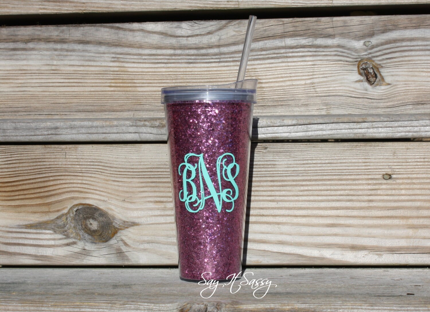 Personalised Glitter Cup, Glitter Cup With Straw, Glitter Tumbler