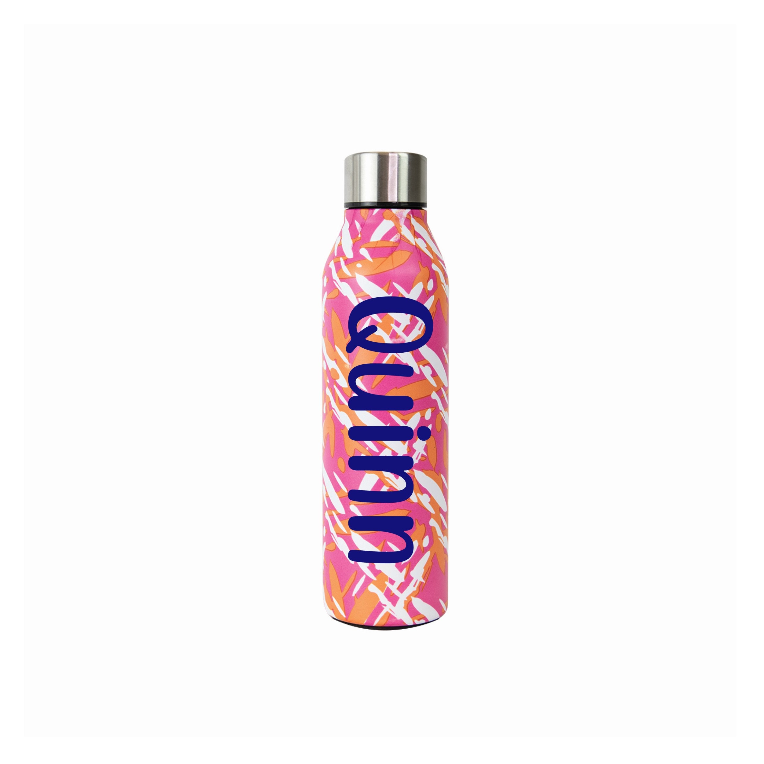 Custom Girl Flying on a Dragon 20oz Stainless Steel Water Bottle - Full  Print (Personalized)