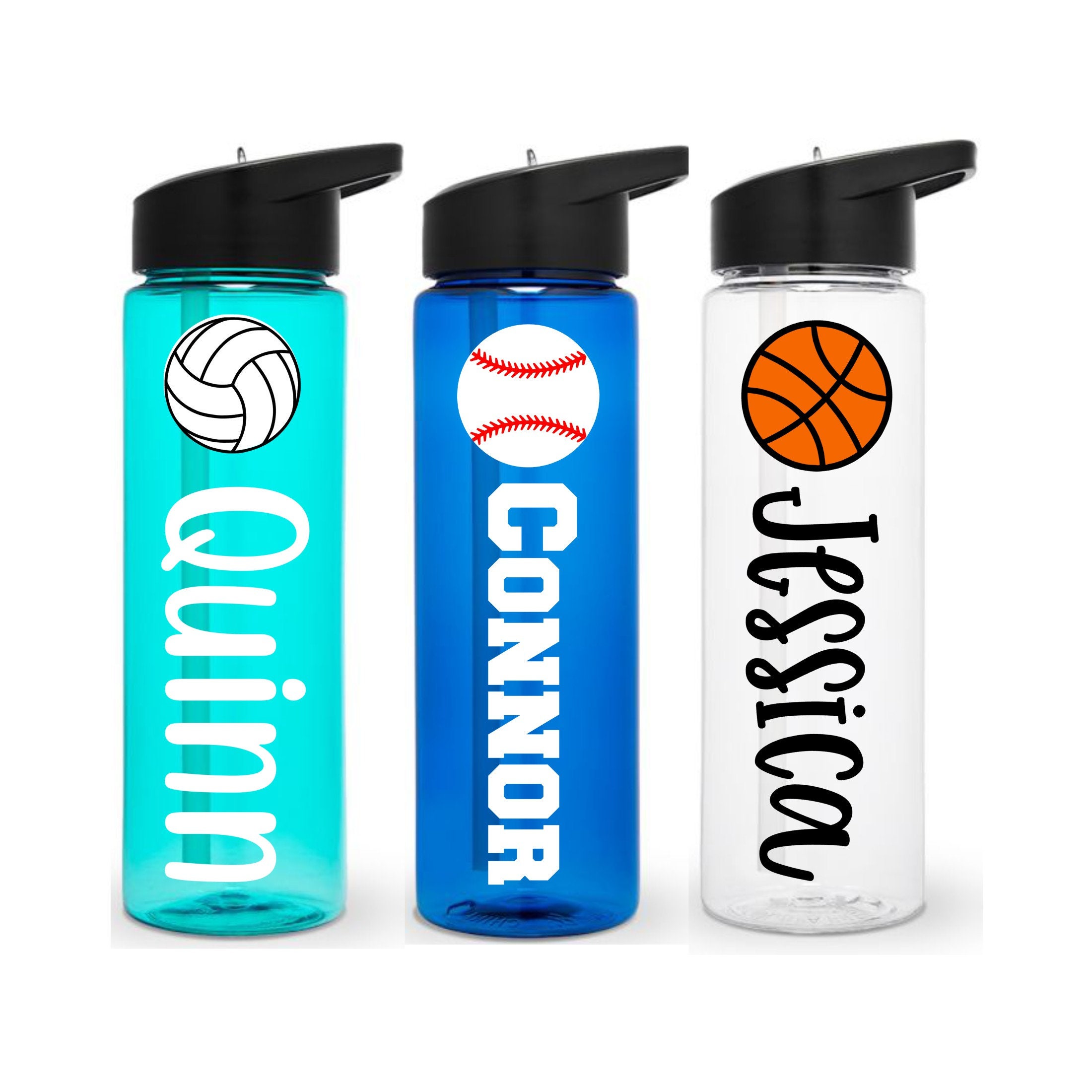 Sports Water Bottle, Personalized Sports Bottle, Team Sports Water Bottle, Team Gift