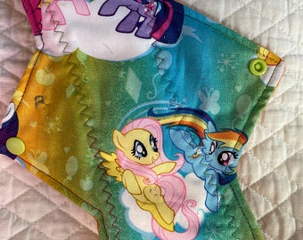 10.25"  My little Pony Regular flow  Cotton top pad