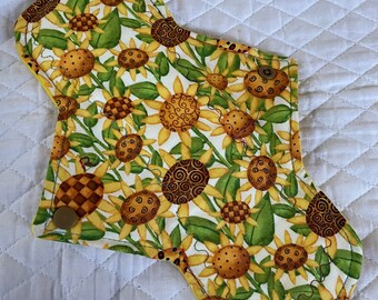 10.25" Sunflowers cotton  top Regular flow