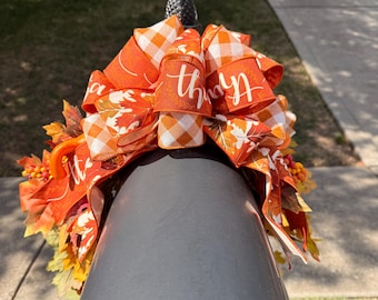 Fall Mailbox Swag