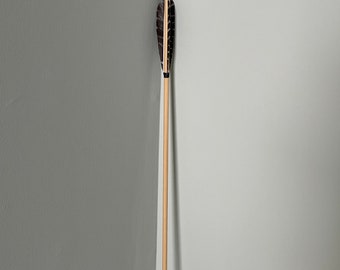 Full-length Costume Prop Arrow: Feathered or Tape Fletching, 24 Inch, Black, Natural, Silver, Gold