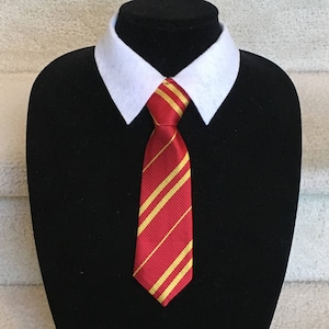 Toddler Striped Tie & COLLAR COMBO; Child Costume, Wizard Costume Tie, Photo Prop