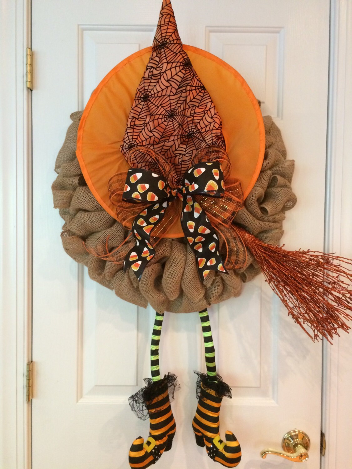 Lot De 3 Grands Chapeaux De Sorcière Et Fantôme Lumineux à Suspendre Avec Guirlande Lumineuse LED – Décoration D'intérieur Et D'extérieur Pour Fête D' Halloween