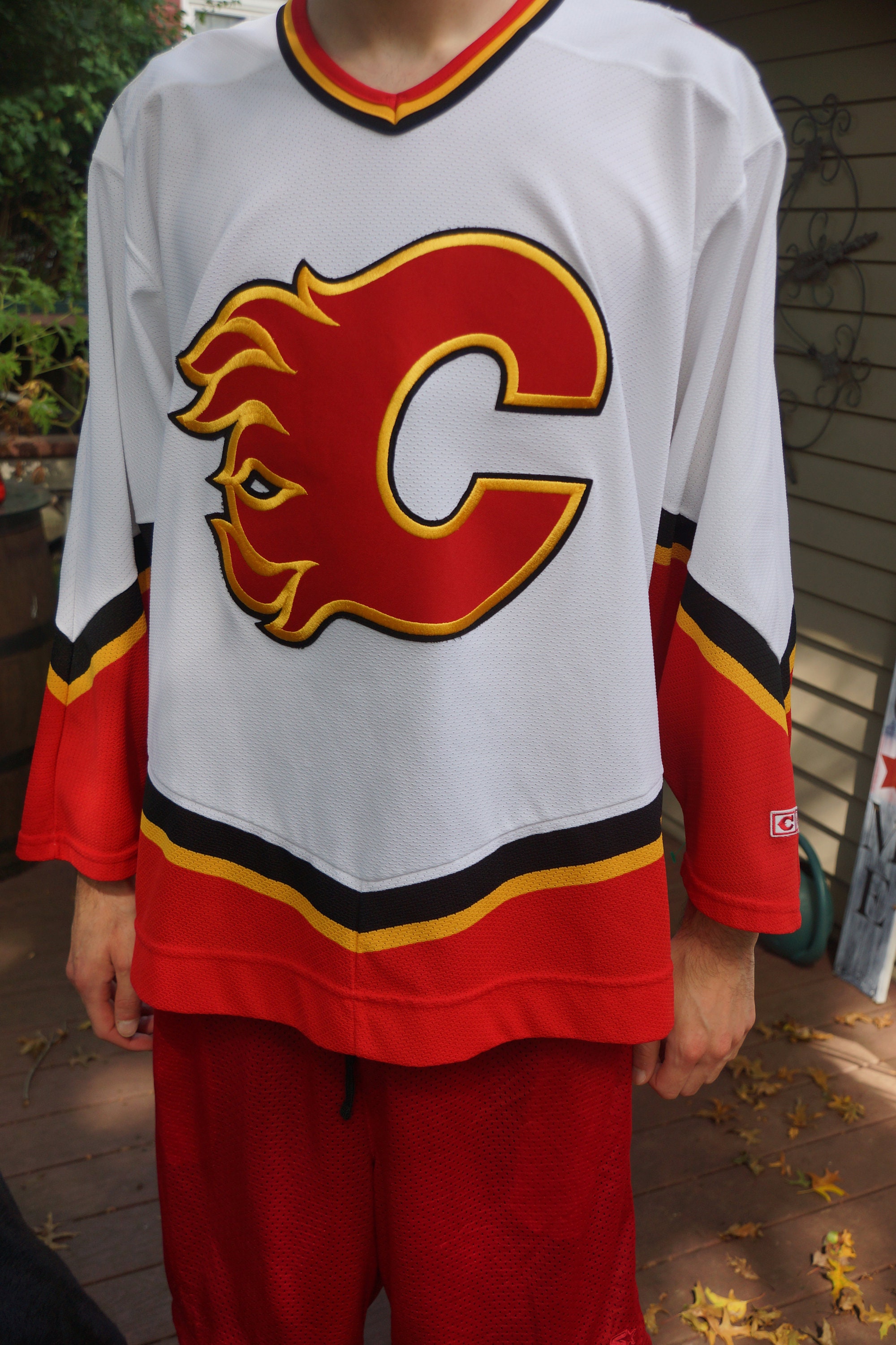 vintage flames jersey
