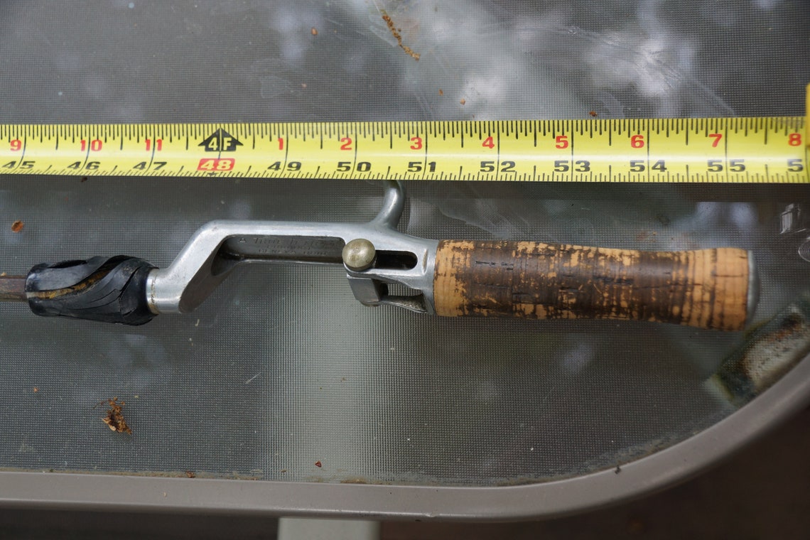 Antique True Temper Speedlock All Steel Fishing Rod Etsy