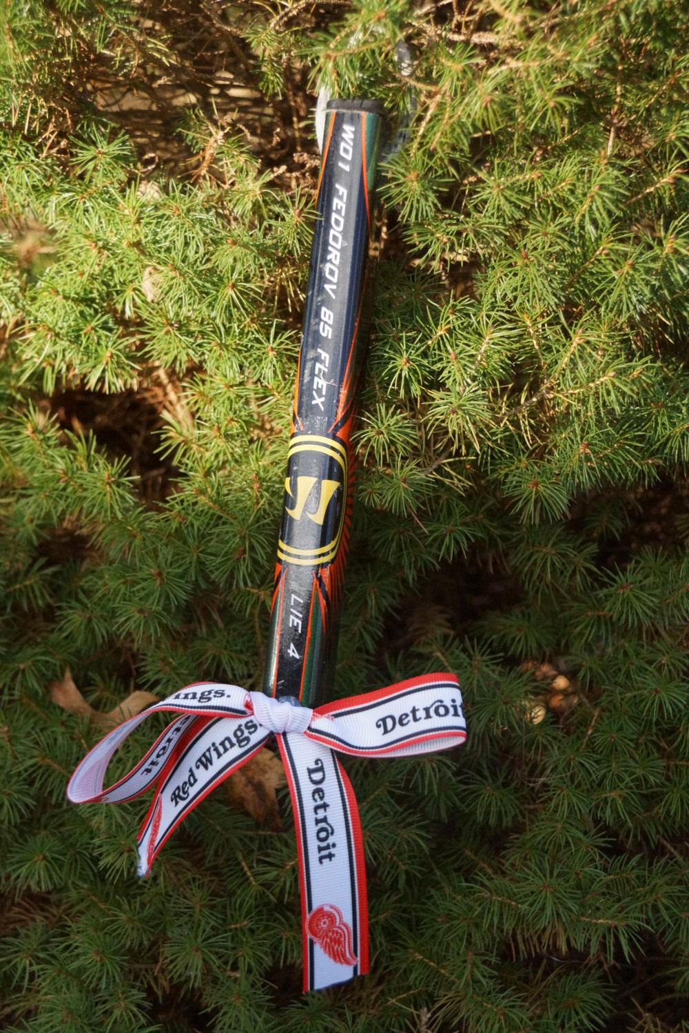 Sergei Federov Detroit Red Wing Tree Ornament