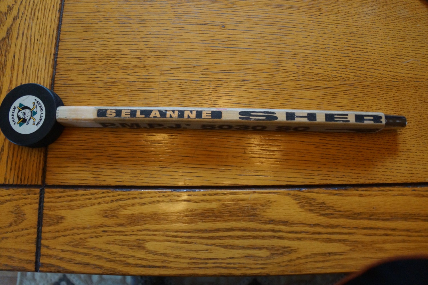 Teemu Selanne Anaheim Ducks Hockeybier TWIG Bierzapfen-Griff