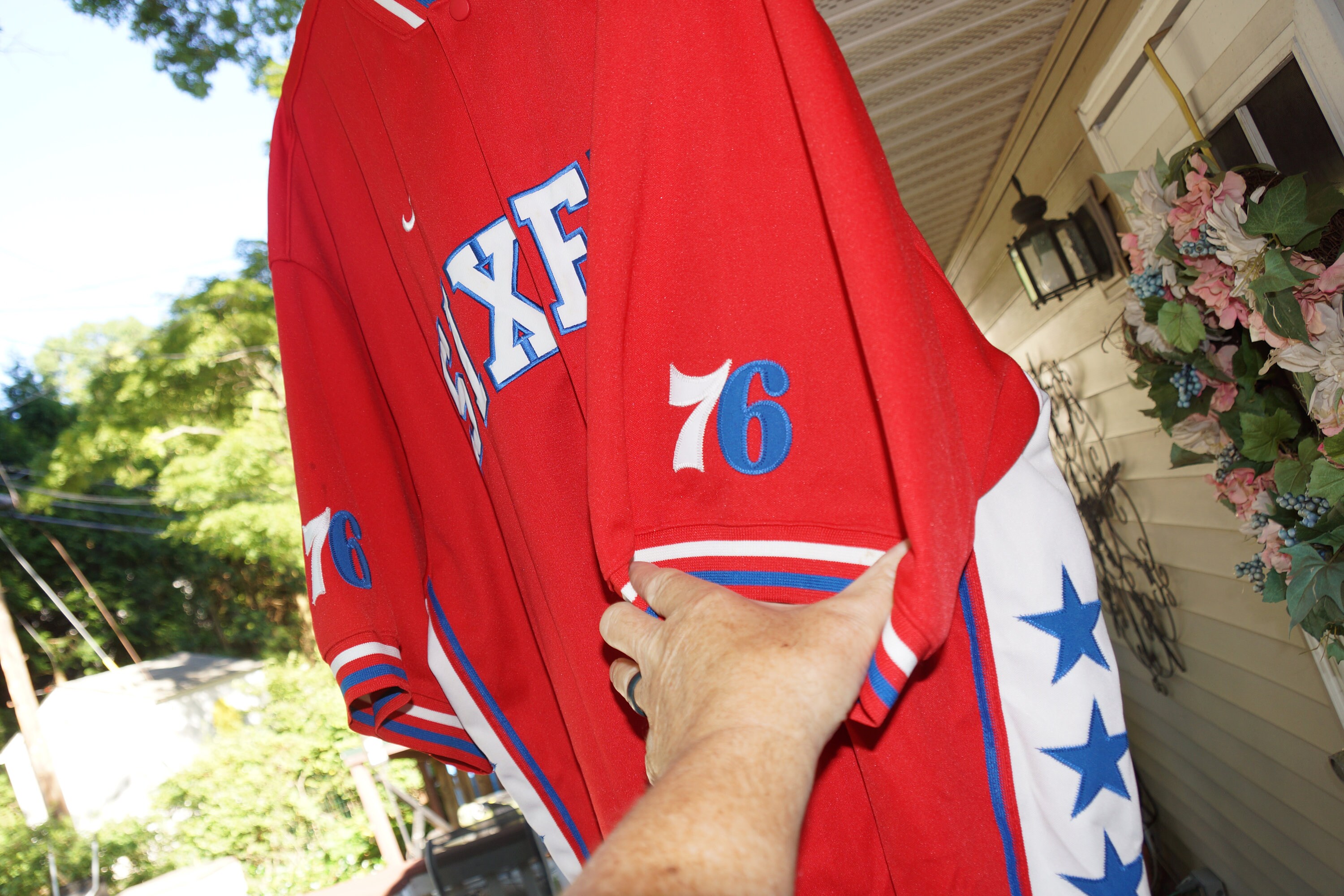 Nike Sixers Warm up Jacket - Etsy