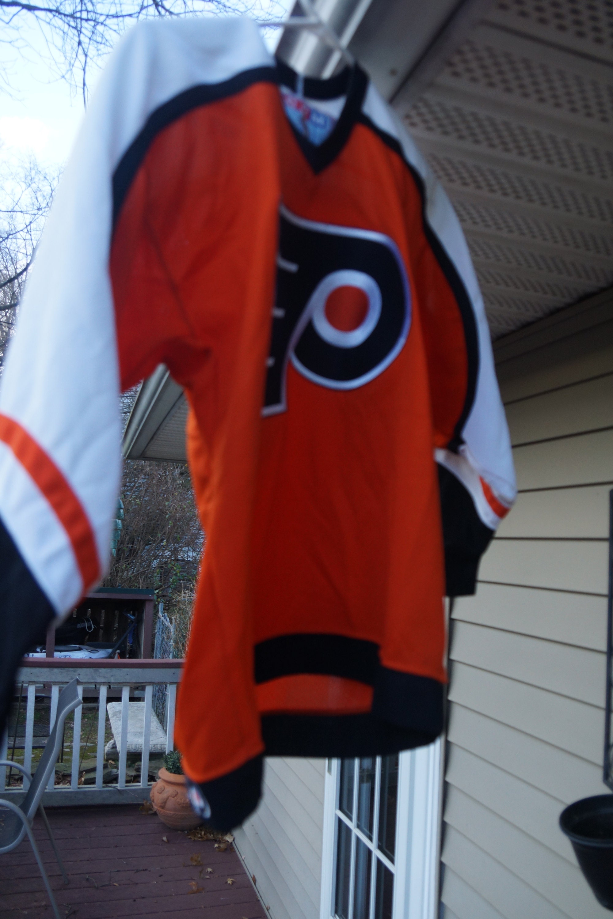 Vintage Retro Philly Hockey Jersey Hoodie | Philadelphia | Flyers Inspired | phillygoat 2XL