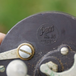 Vintage Fishing Rod and Reel Beer Tap handle