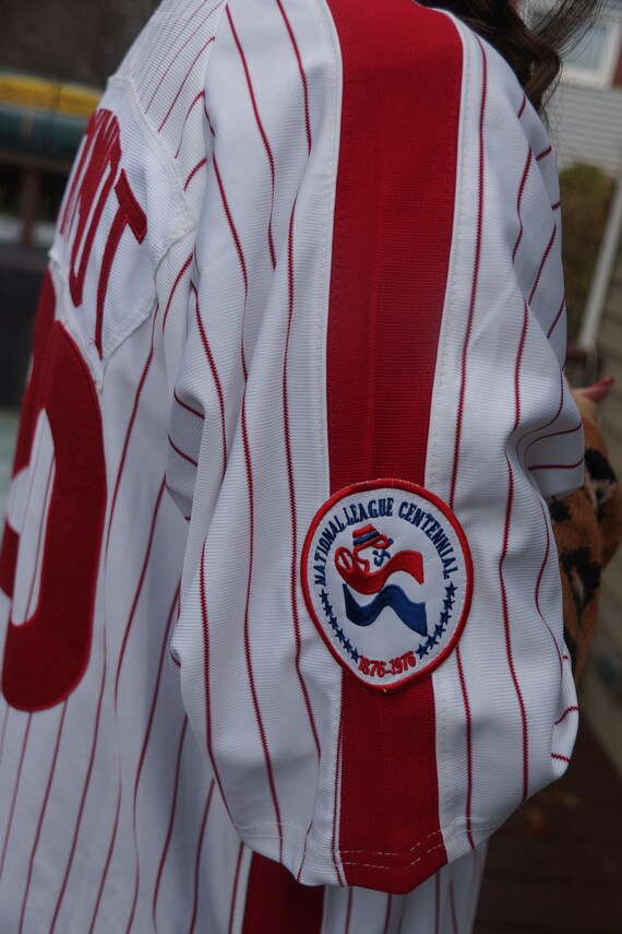 Ness Schmidt Phillies Baseball Jersey 