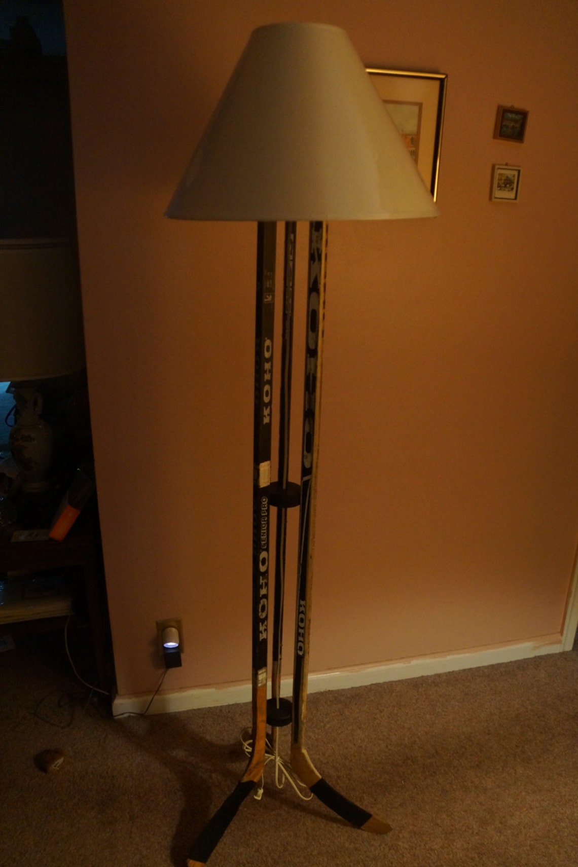 Hockey TWIG Floor Lamp Etsy