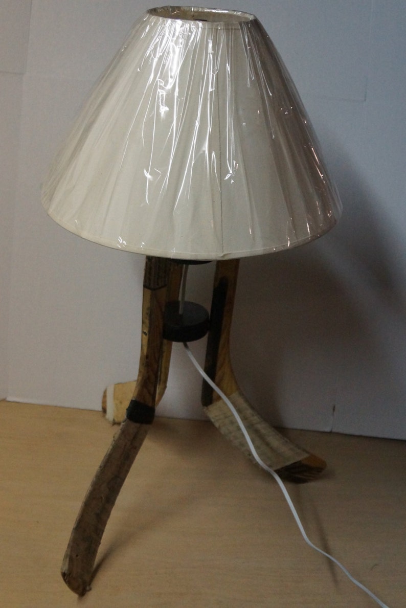 Hockey stick desk lamp image 1