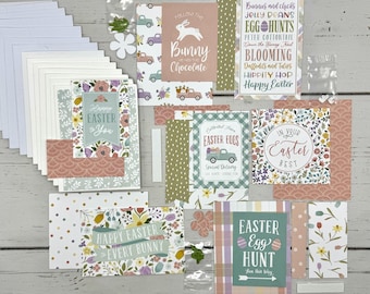 Easter Card Making Kit- 7 Card DIY Kit- All Ages Card Kit- Make your own Cards! Easter Time #2
