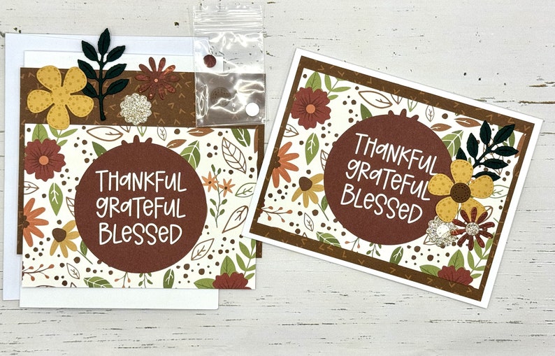 Fall Card Making Kit #2- 7 Card Variety Pack DIY Kit- I Love Fall ...