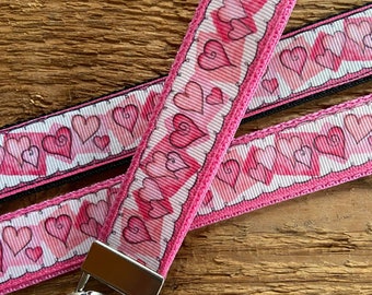 Heart Whimsy Wristlet Keychain