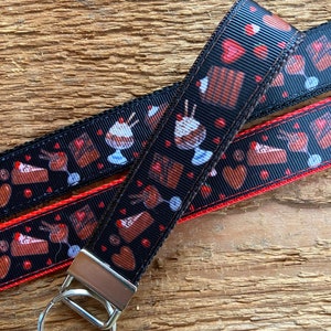 Sweet Treats Wristlet Keychain
