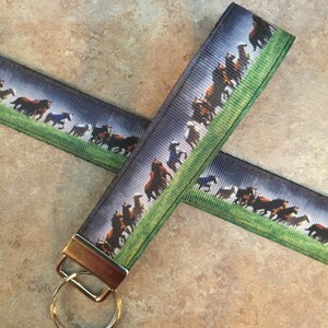 Wild Horses Themed Wristlet
