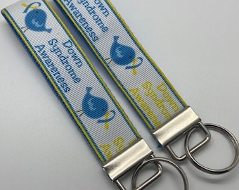 Down Syndrome Awareness Wristlet (Bird)