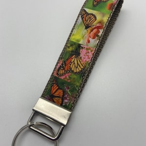 Monarch Themed Wristlet