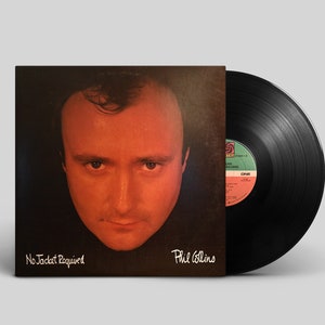 Phil Collins – No Jacket Required - Vinyl Record - LP Album - 1985 Pop Music