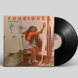 Foreigner – Head Games - Vinyl Record - LP Album - Classic Rock Pop Rock - 1979
