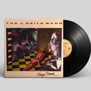 1980s Pop Rock Vinyl Record - The J. Geils Band – Freeze-Frame - 1981 LP Album