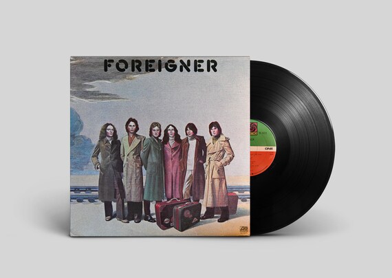 Foreigner - Foreigner Self Titled Album - Vinyl Record - 1977 Pop