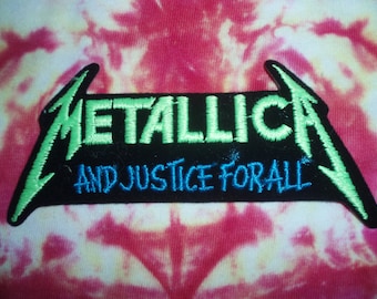 Metallica - And Gerechtigkeit For All - Aufnäher - Sammlerstück