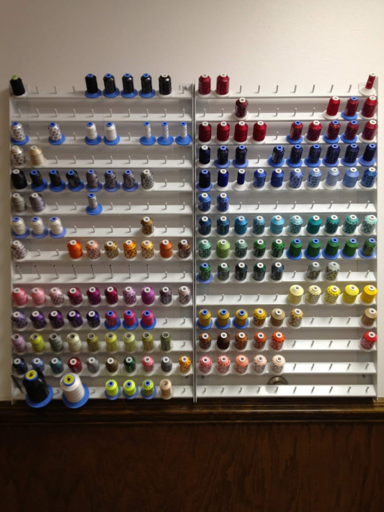 Large 140 Spool Thread Rack Spool Holder Etsy