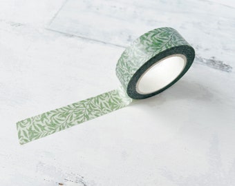 Eucalyptus Leaves Washi Tape • 15mm Greenery Decorative Paper Tape